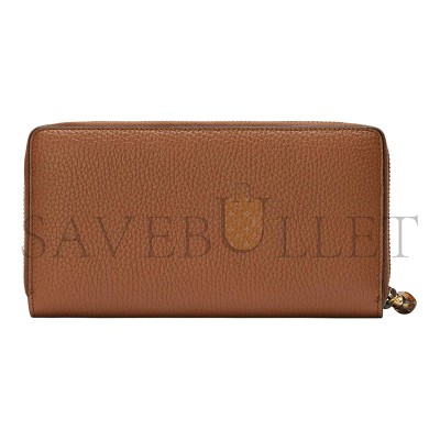 GUCCI BAMBOO ZIP AROUND WALLET 739499 (19.5*11*3cm) GUCCI BAMBOO ZIP AROUND WALLET 739499 (19.5*11*3cm)